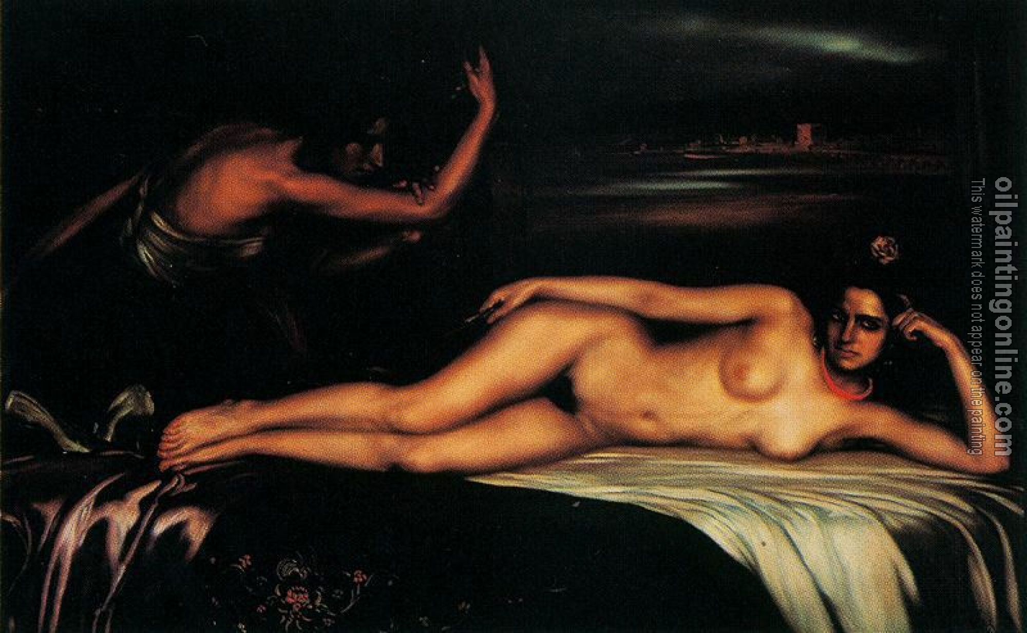 Julio Romero de Torres - La nieta de la Trini